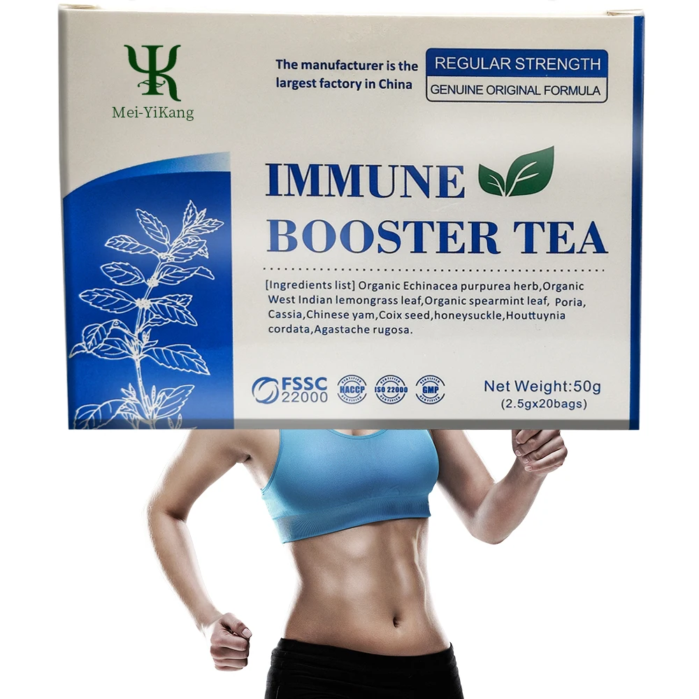 Custom Immune Booster Tea Regular Natural Blood Purification Herbal Detox Tea