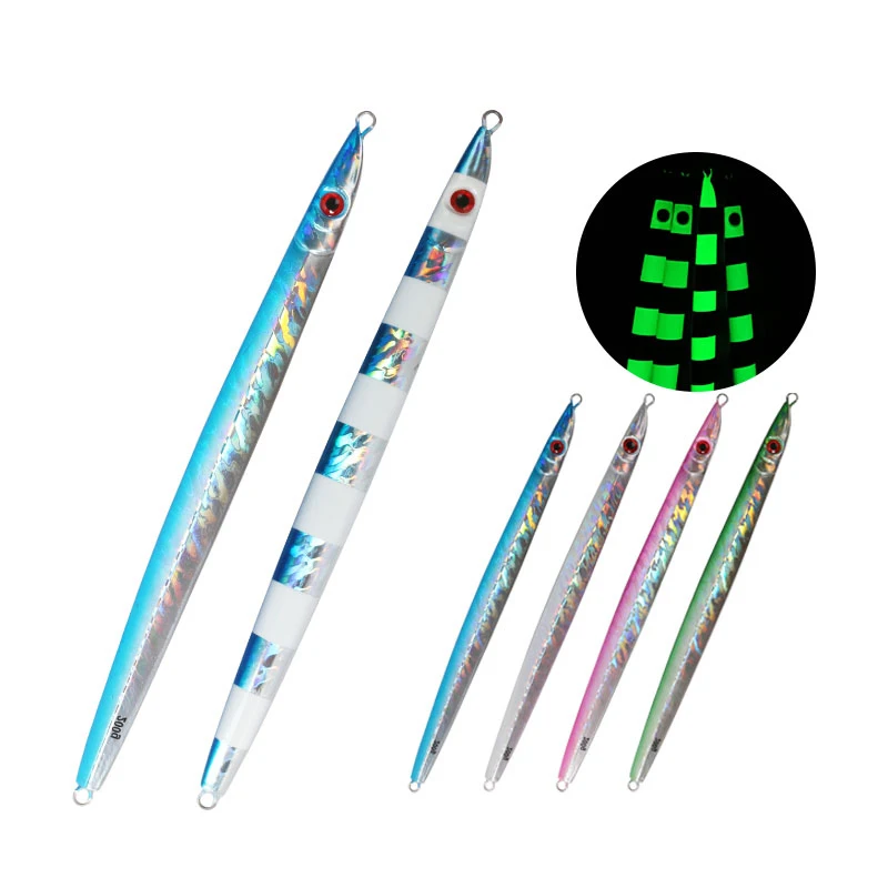 TEASER J36 OEM saltwater lead metal jigging bait 120g 160g 200g sea boat fishing metal jigbait hard sinking jig lure for tuna