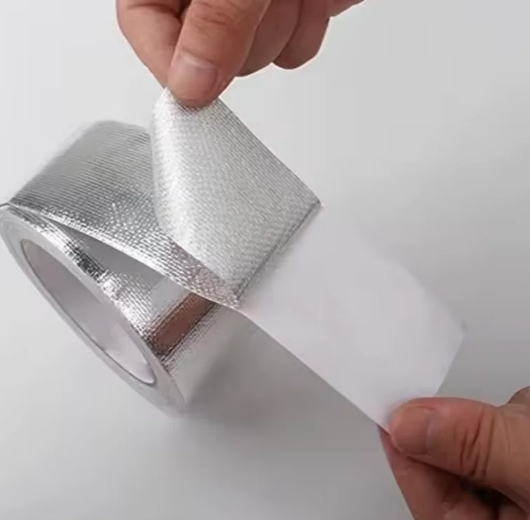 Durable in Use Commercial Grade Foil-Glass Cloth  Aluminum Insulation Tape