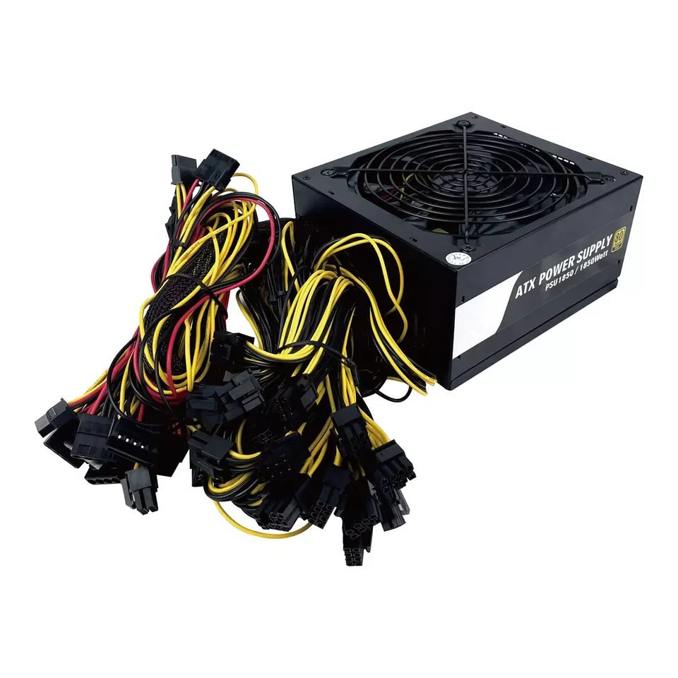 ATX PC 1800W 80 PLUS Gold GPU PSU Power Supply PSU