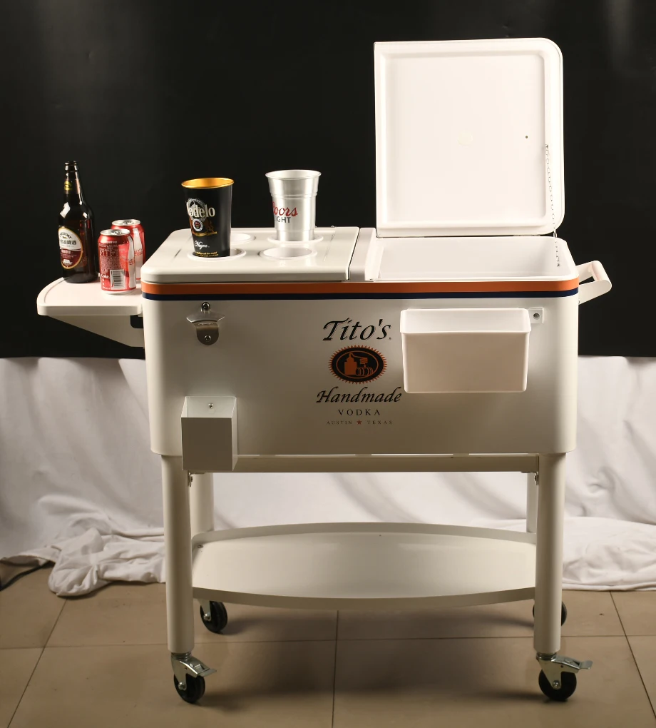 Steel cooler cart, Rolling Cooler