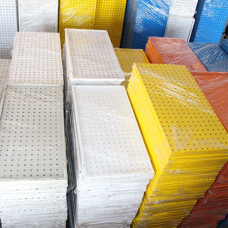 endcap desk table panels custom board garage storage tools hanging wall organizer black u-hook bracket metal pegboard