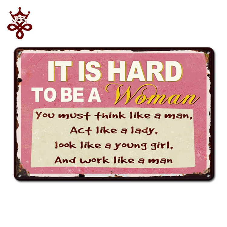 
Cheap wall decorative plaque funny shabby chic tin sign 20X30CM rusty souvenir metal signs 