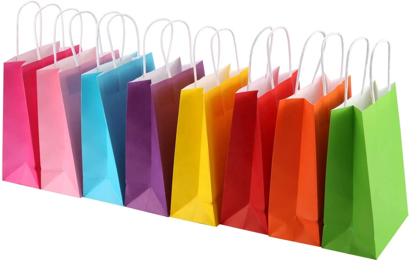 Low price Clearance Mini Pink Cute Unicorn Small Horse Flat Folding Cartoon Happy Birthday Party Gift Packaging Kraft Paper Bag