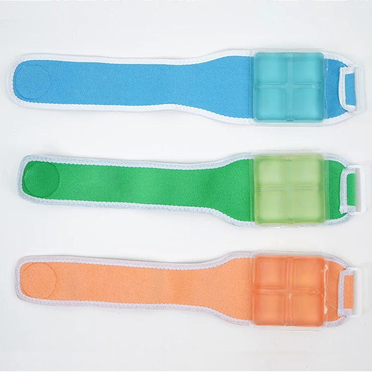 Cryopush Longer Lasting Of Cold Korean Ice Crean Packing Polyester Ice Pack wearable thumb wrist ice pack-hot cold compress ha