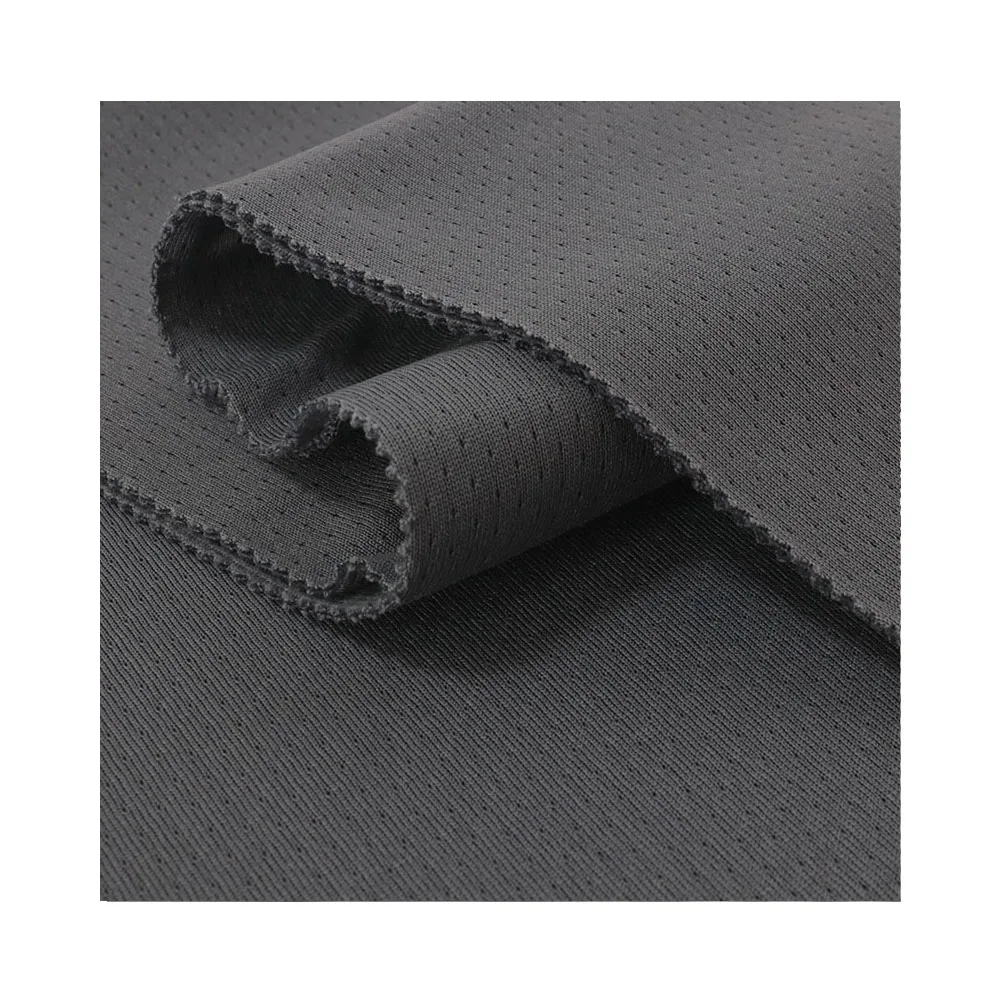 Трикотажная Полиэстеровая ткань, дышащая двойная P.K односторонняя круглая трикотажная текстильная ткань для одежды, одежды, куртки, толстовки