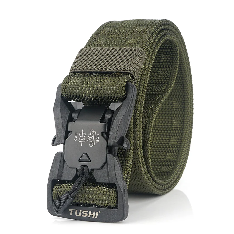 Устойчивые к ультрафиолетовым лучам ежедневно нейлон Heavy Duty регулируемые лямки военный тактический армейский ремень с быстроразъемной