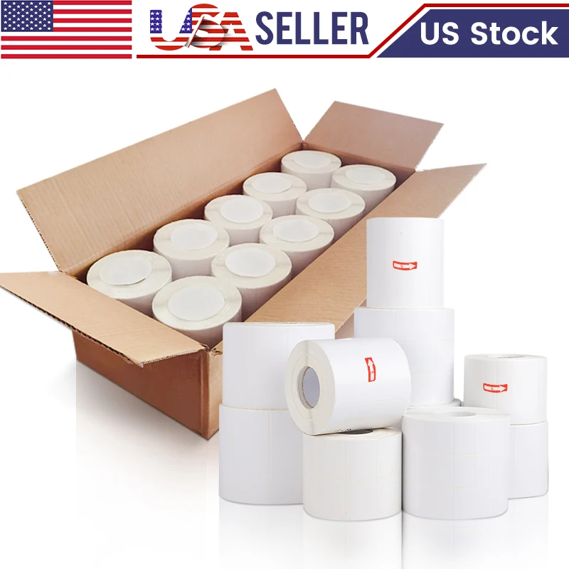 green 4*6 4x6 100 x 70 direct thermal shipping print silver void matte label blue color round