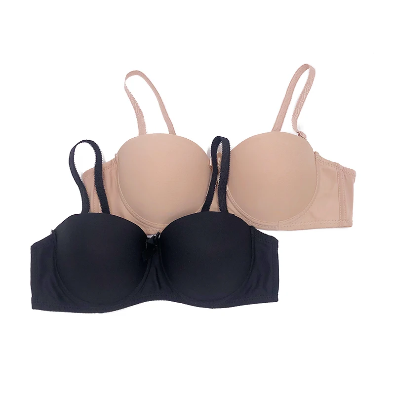 2022 New Arrivals Women Double Padded Brassiere Classic Sostenes Underwire Push Up Bra