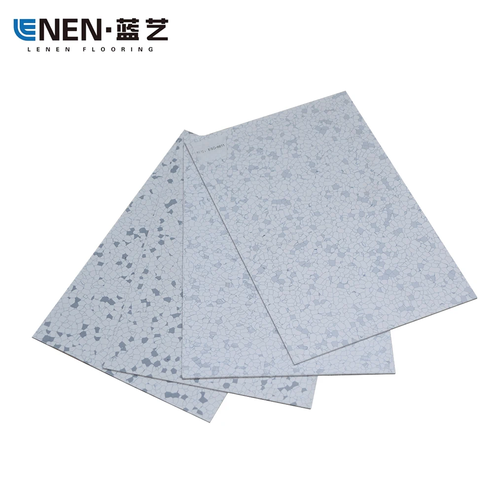 Современный дизайн коммерческий антистатический лист для напольного покрытия из ПВХ толщиной 2 мм эпоксидная проводящая виниловая плитка центров обработки данных пластиковый материал