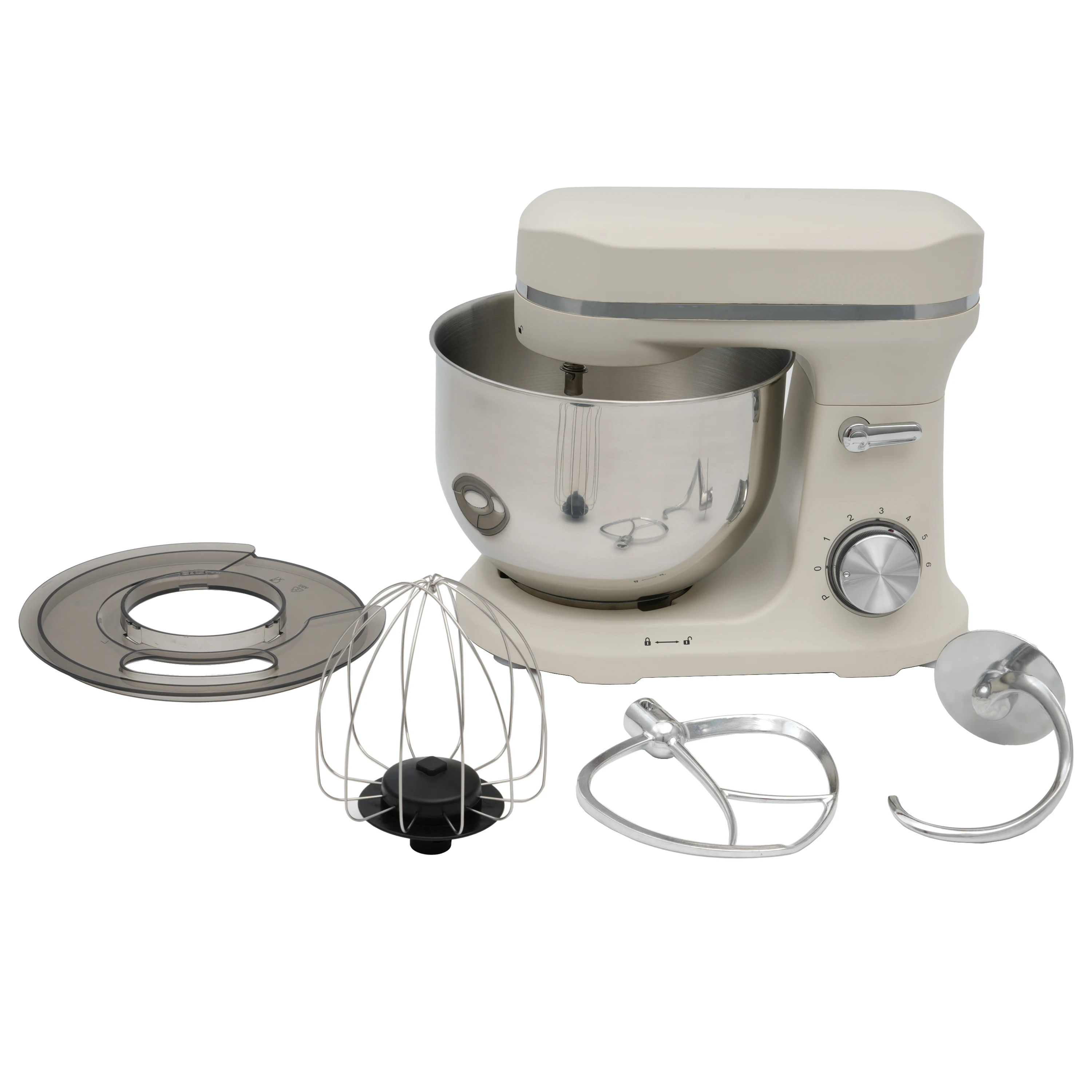 800W 5L electrical DC motor stand mixer industrial mixer food