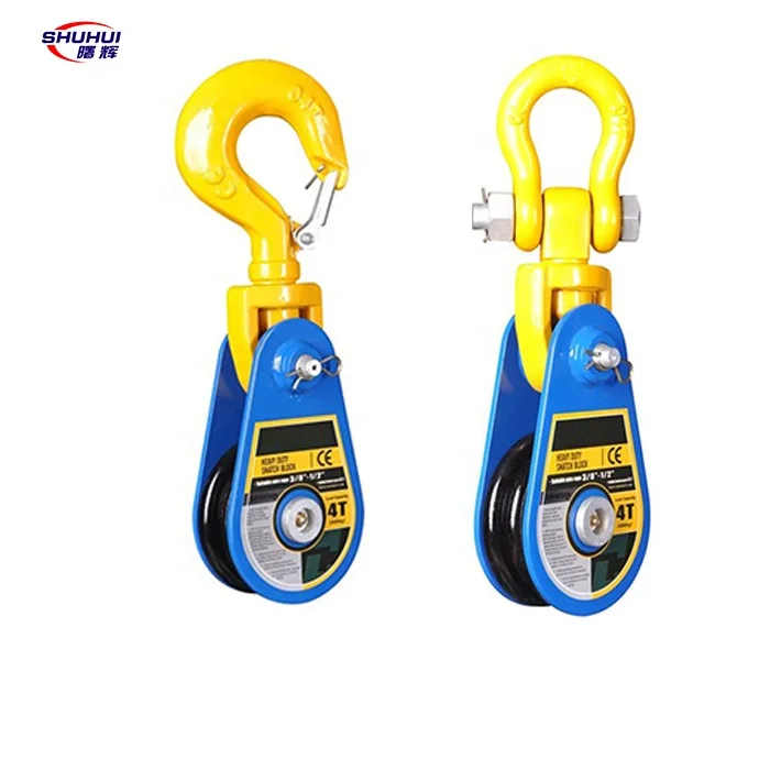 Chain pulley block hoist pulley block and tackle hand chain pulley block