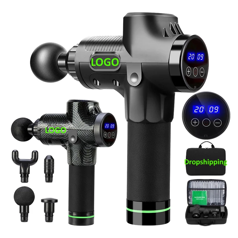 Заводская цена, дропшиппинг, многофункциональный расслабляющий массажер для тела, массажный пистолет