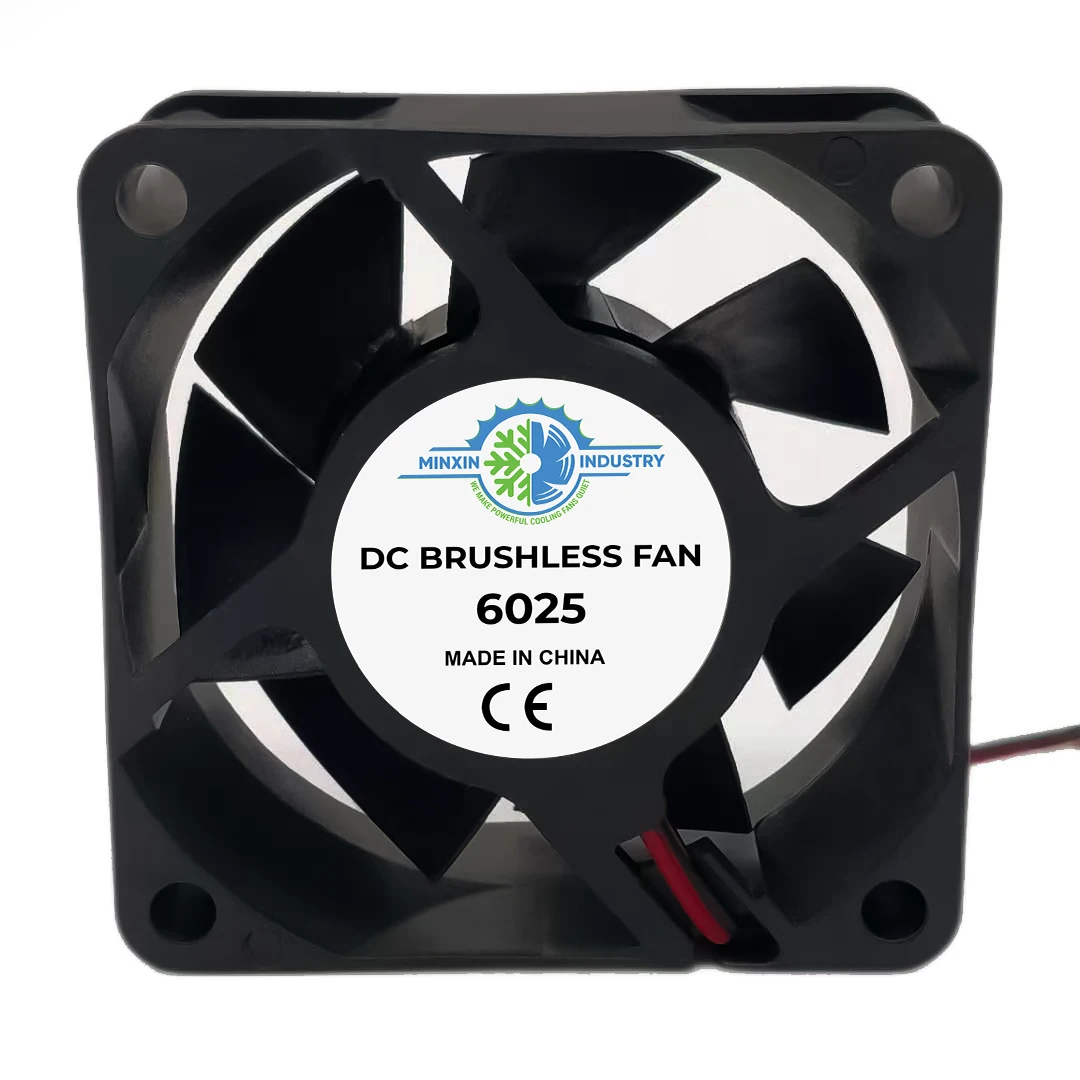 60x60x25mm Cooling BLDC Industrial Fan Motor DC 12V Axial Fan