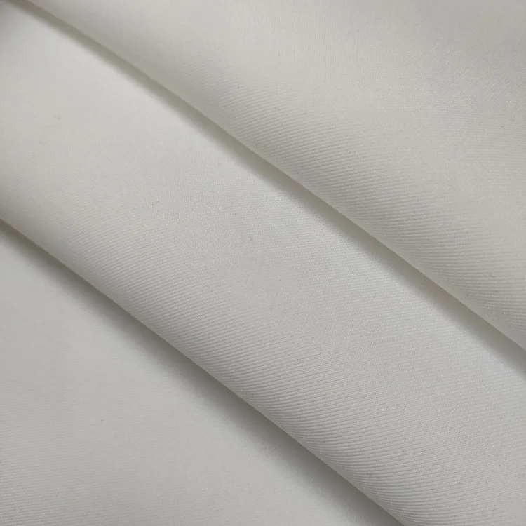 2022 Plain White Dyed Polyester Stretch Fabrics Cloth 3D Tech Scuba Fabric For Hoodie