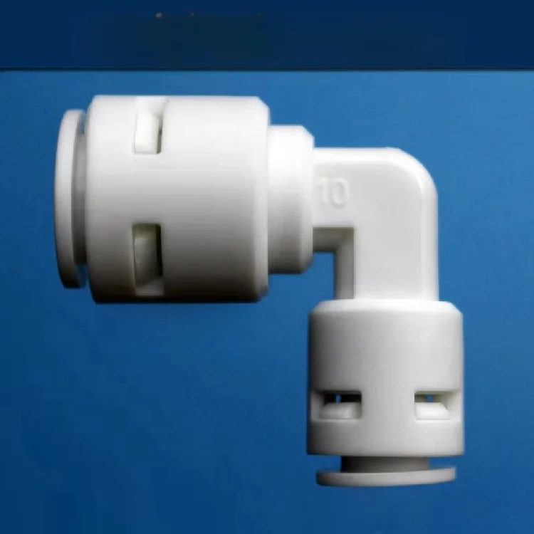 Water Purifier Fittings Free Parts 1/4 Inch Quick Connector Push-in Tube POM Tee for Water Treatment Appliances & House