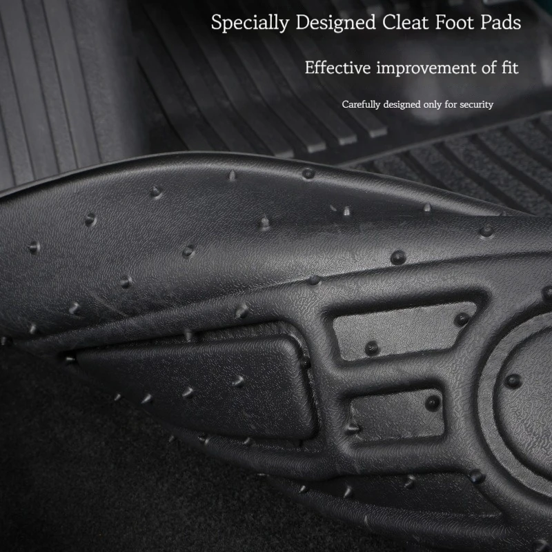 Auto accessories Ford ranger waterproof car floor mat for trunk custom car floor mat full sets 5d tpe car floor mat 3d molded