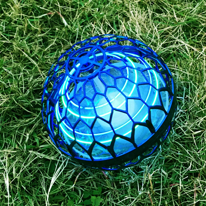 Amazon Fly Nova Pro 360 Rotating Hover Orb Magic Led Mini Drone Flying Spinner Boomerang Ball Flying Ball Toy