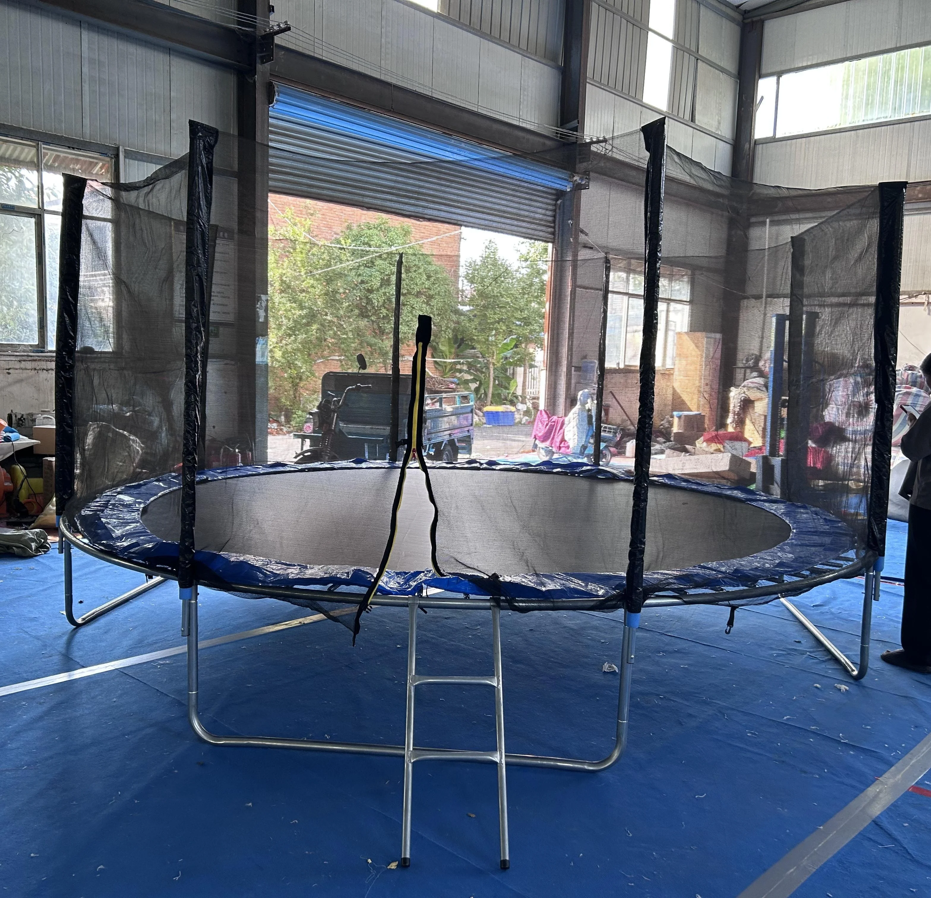 Best Selling round trampoline Hot Sale China indoor outdoor adults kids jumping trampoline with safety net