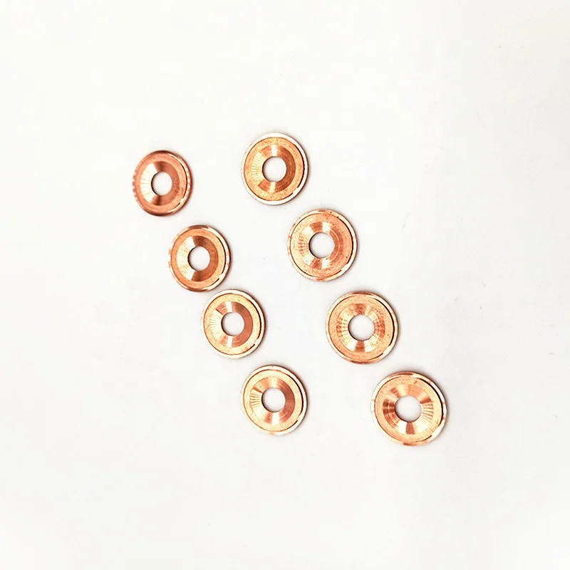 Great Fittings Din125 Customized Seal Aluminum Copper Stainless Steel Spring Flat Shim Washers