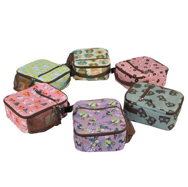 School food delivery thermal insulated waterproof lunch bag for kids