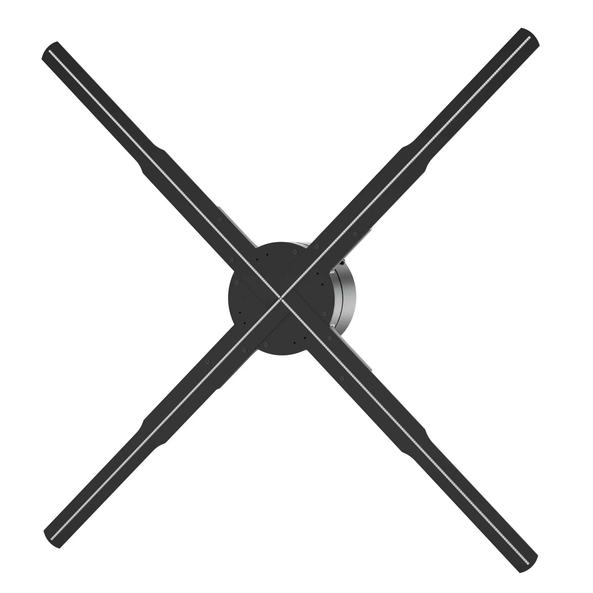 Holographic high-definition screen 50cm naked-eye 3D suspension imaging three-dimensional LED player projector