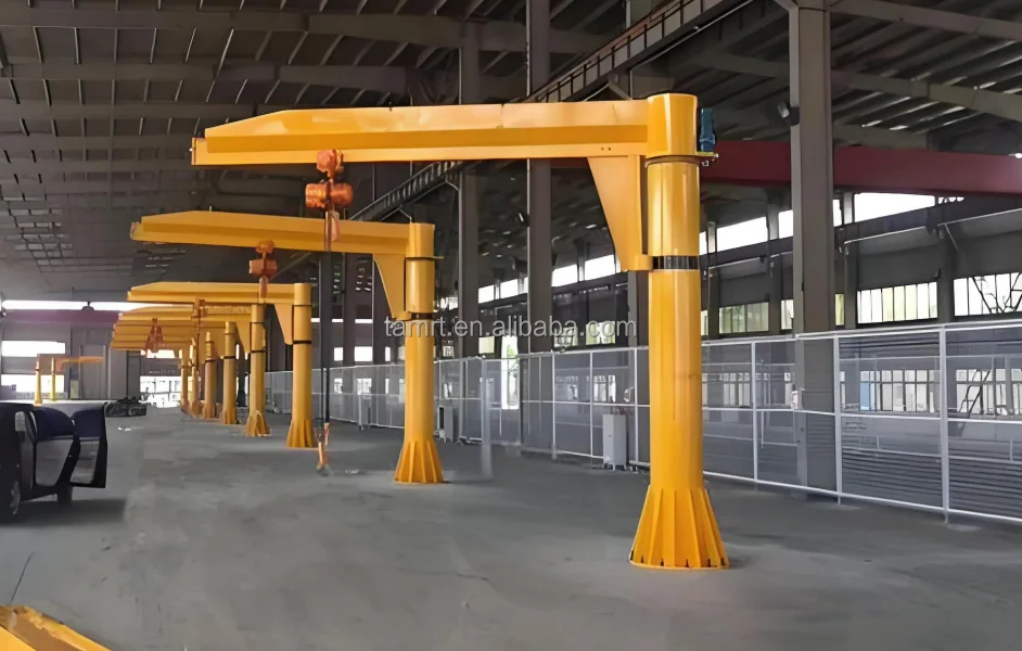 Single-arm crane factory customized 8 tons single-arm cantilever crane rotary crane manufacturers discount