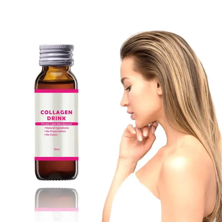 Skin Lightening Whitening Collagen Oral Liquid Functional Drink * antiaging marine collagen private label best price