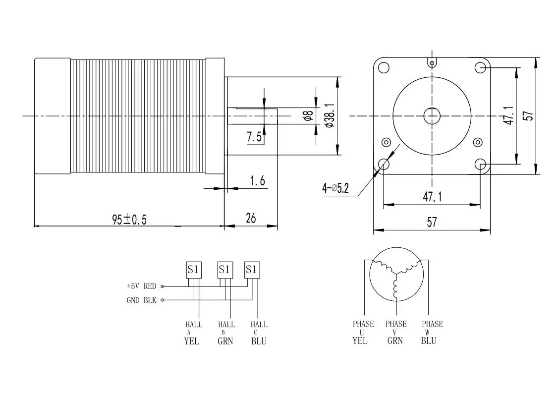 High speed 12v 24v 36v vacuum cleaner electric car motor