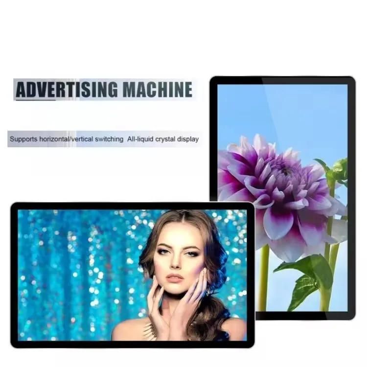 OEM 43 Inch Menu Boards LOGO Advertising Display LCD Media Player Floor Standing Digital Signage WiFi LCD Screen