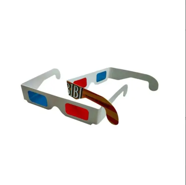 Promotional Paper Anaglyph 3D Glasses Paper 3D Glasses View Anaglyph For Movie Video