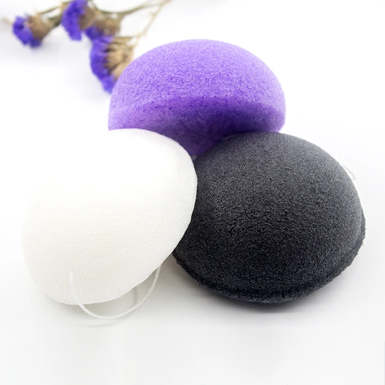  Оптовая продажа мягкая губка Konjac в форме шара Loofah для душа детской ванны