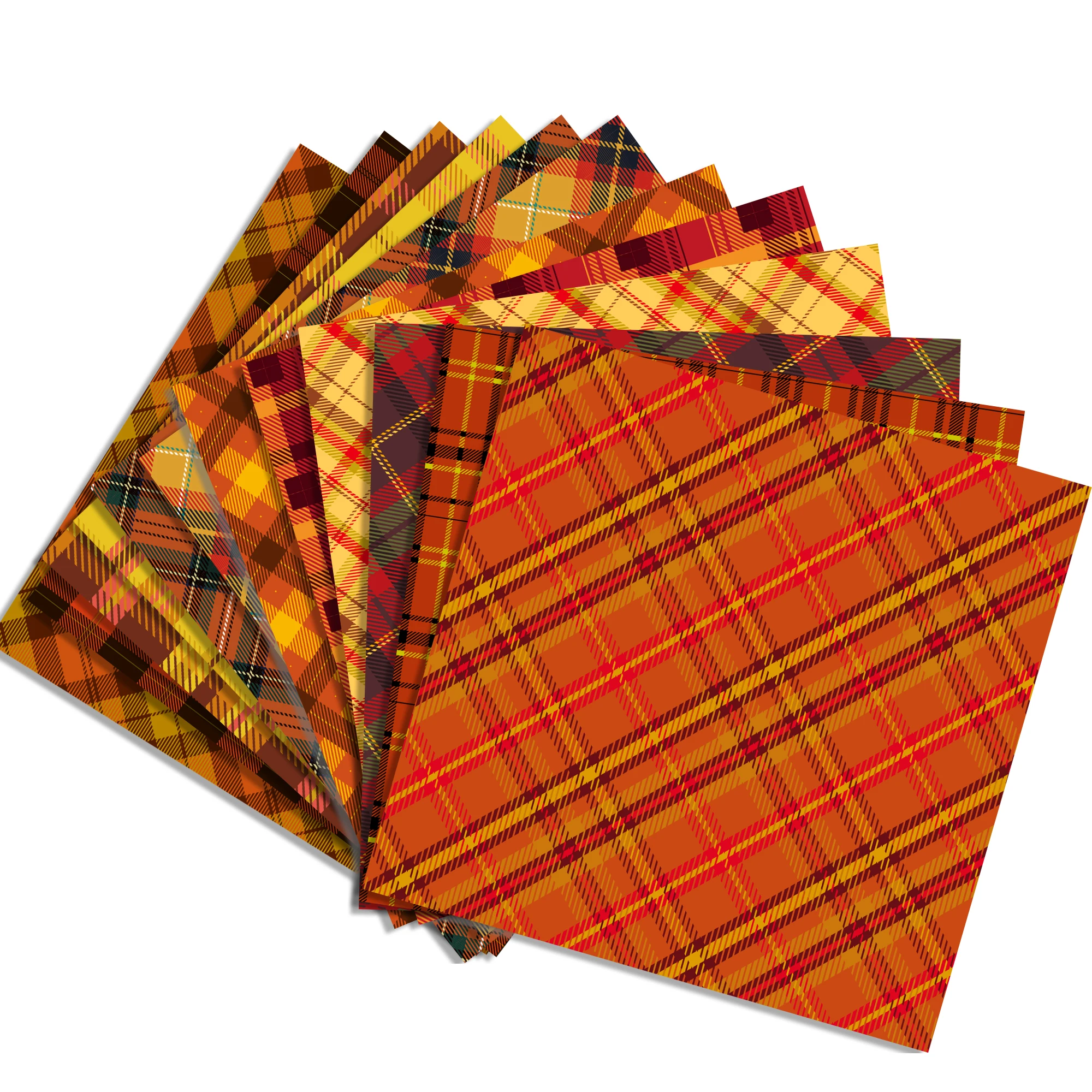 WW012 Autumn Party Hand Account Material DIY Decorative Paper Scrapbook Card Making Background for Thanksgiving Day