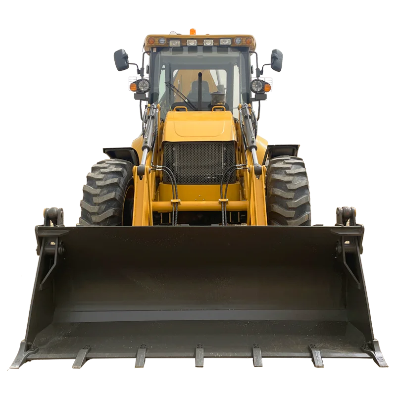 Mountain Raise Backhoe Loaders MR388 Multifunction 4WD Diesel Front End Wheel Loader 3ton Backhoe Tractor Excavator