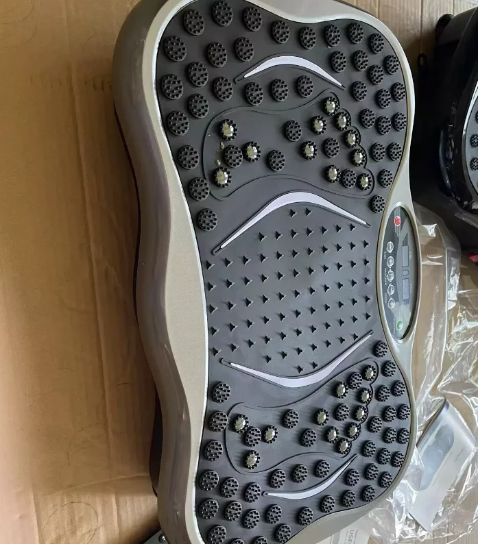 Electric ultrasonic whole body vibration machine plate aerobic exercise shape body massager