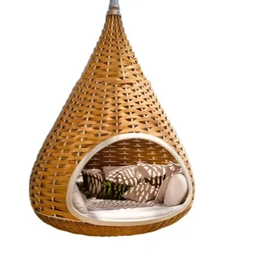 Открытый интернет-Отель типа «постель и завтрак» качели под открытым небом подвесное Птичье гнездо из ротанга подвесная корзина вилла кресло для кровати в отеле