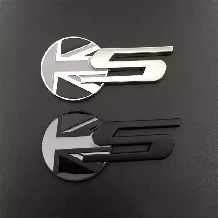 S standard high-performance metal car logo modified tail sticker for Jaguar F-TYPE XF XJL limited edition