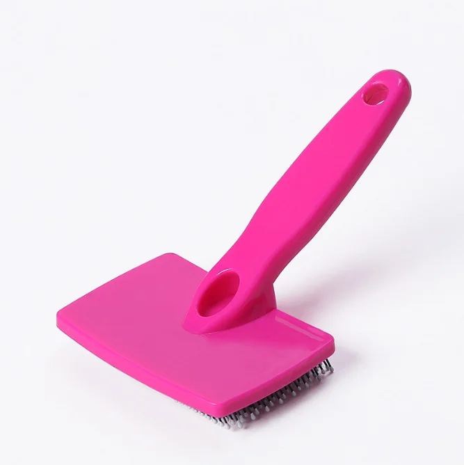 2024 Hot Selling Factory Cleaning  Hair Remover Brush Dog Cleaning Slicker Brush Pet Grooming Brush Comb