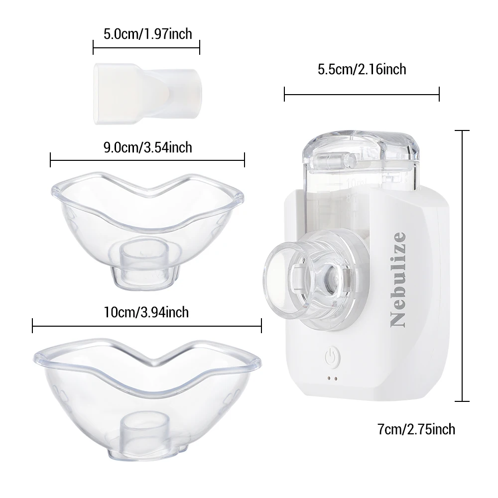Portable Handheld Adults Children Ultrasonic Nebulizer Mesh Nebulizer