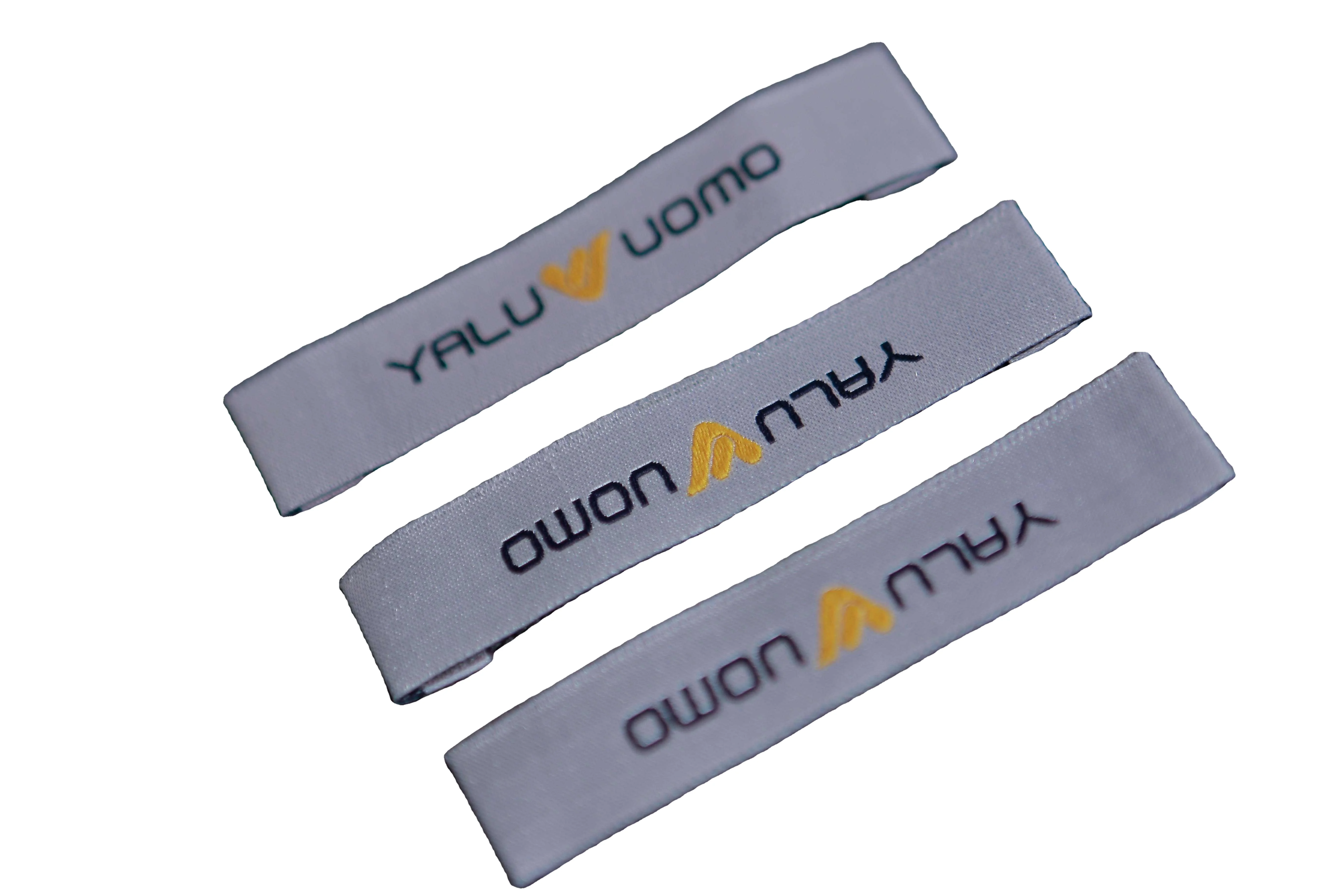 Бирки для одежды, моющиеся этикетки для одежды, тканые этикетки на заказ для одежды, брендовые этикетки с логотипом, тканые бирки