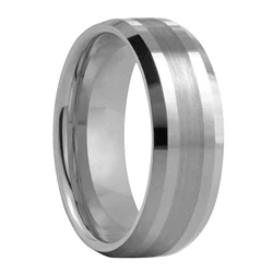 Hot Selling Gold Tungsten Ring for Men and Women