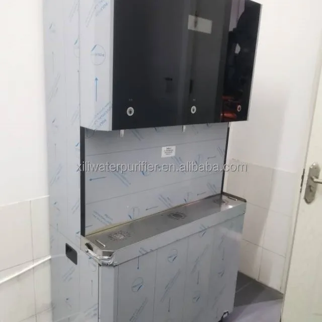 Commercial High quality Electric Drinking Pure Water Maker Black Business Water Purifying Machine Hot Direct Drink Water Supply