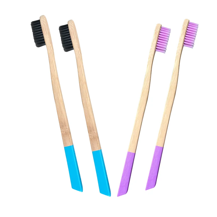 
100% organic dental infant atomy straw wood toothbrush ultra soft 