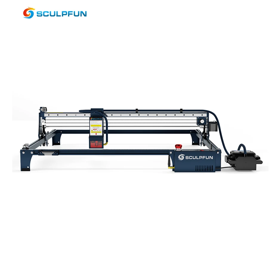 SCULPFUN S30 ультра 11 Вт Резак сменные линзы автоматический воздушный ассистент M8 основная плата по дереву металлический лазерный гравировальный станок