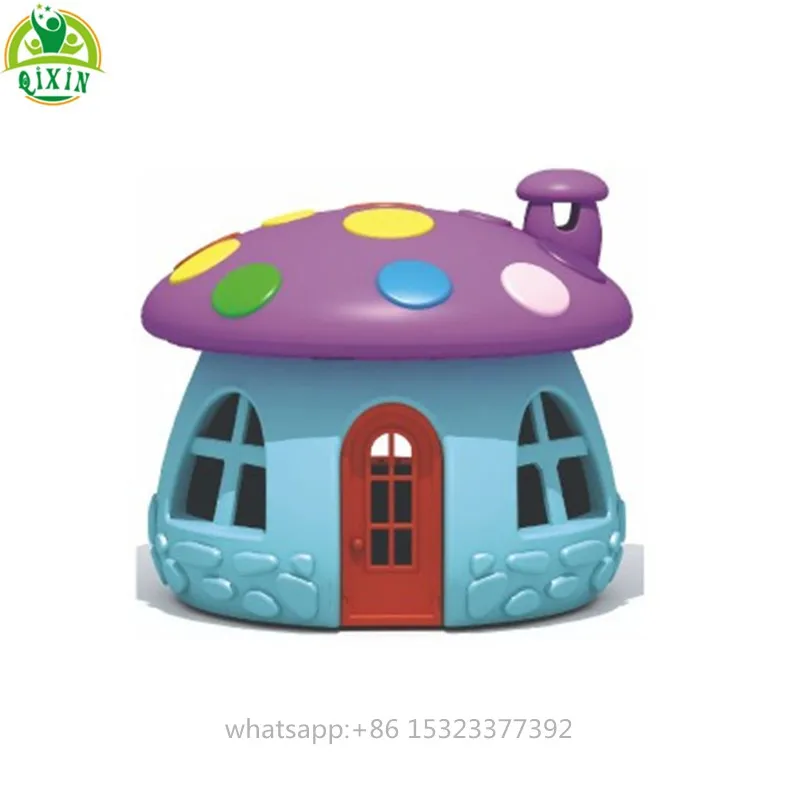 Good quality children playhouse plastic indoor mushroom house for playhouse