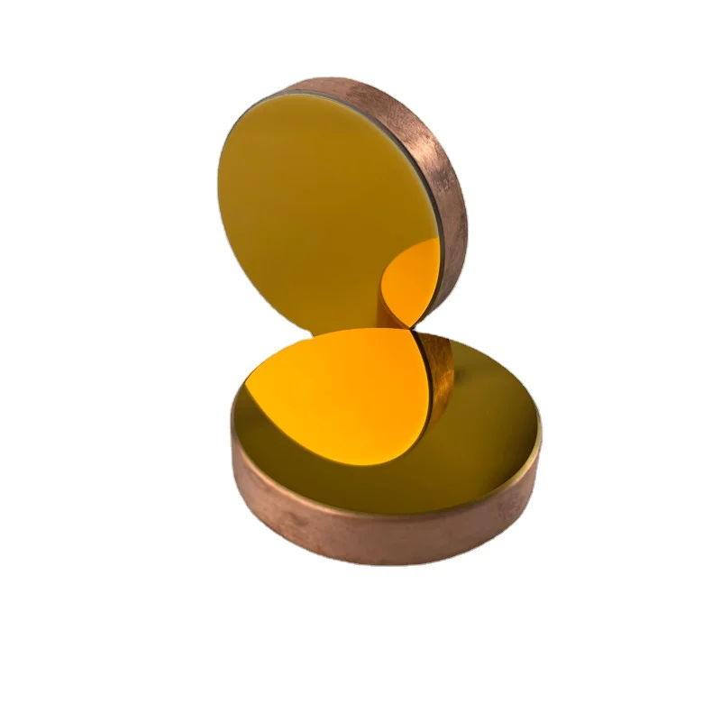 Diameter 50mm 2 inch copper Cu Reflection Mirror Reflector F 10600nm CO2 Laser Engraving Cutting co2 laser mirrors