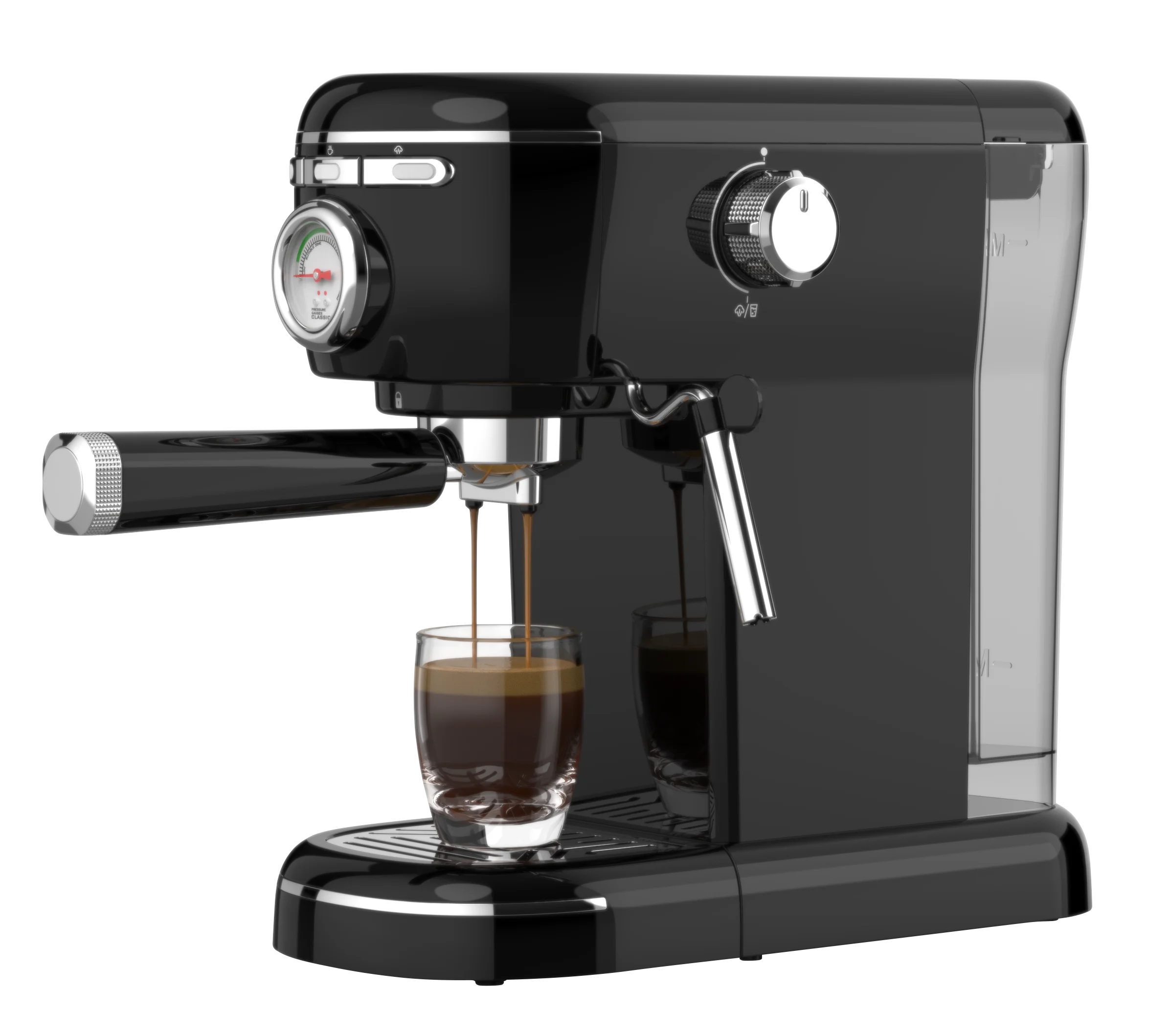 Home Coffee Makers 1100w Italian Coffee Maker Espresso 15 Bar NTC Temperature Control