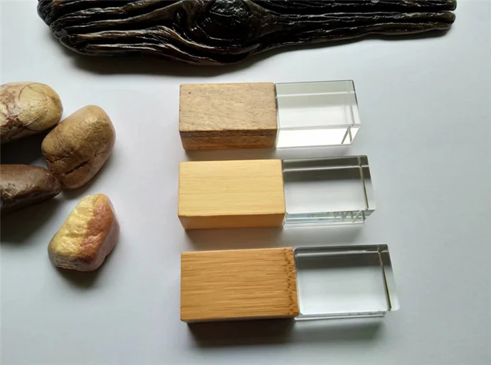Wholesale Bulk Laser Engravable 4GB 8GB 16GB 32GB Mini Wooden usb pendrive Wood case USB stick U Disk Wood Box USB Flash Drives