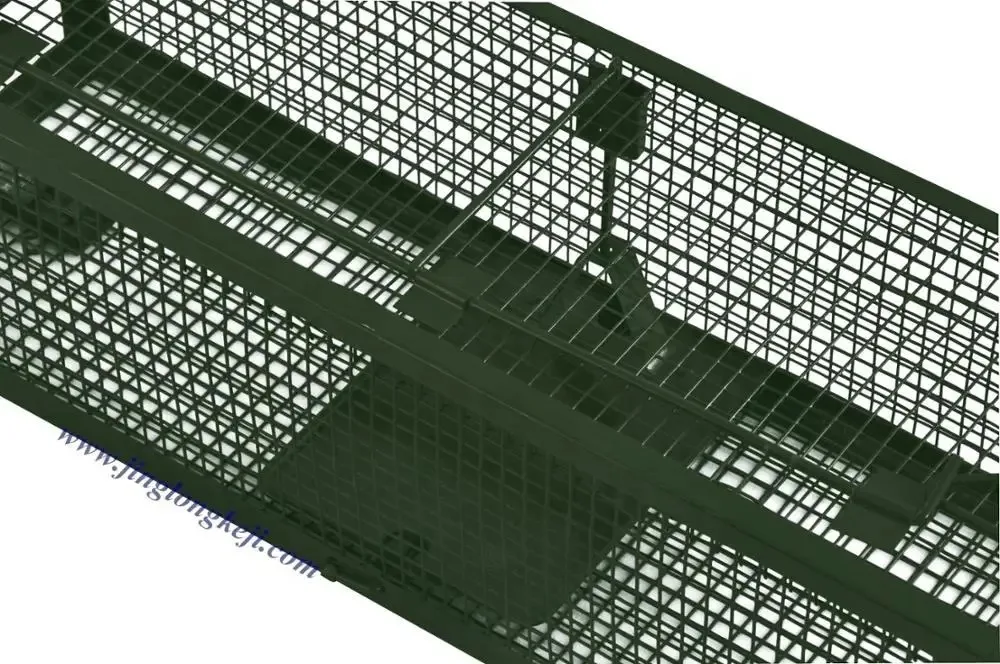 Professional Double Door Mouse Rat Cage Trap Small Animal Trap Cage Metal Mouse Trap