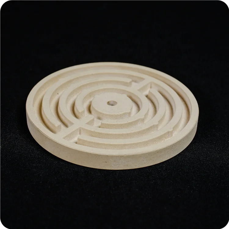 Обрабатываемый круглый керамический нагревательный элемент из кордиерита
